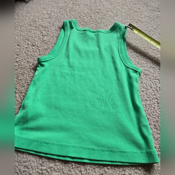 🌈Universal Threads Neon Green Ribbed Tank - Picture 5 of 6